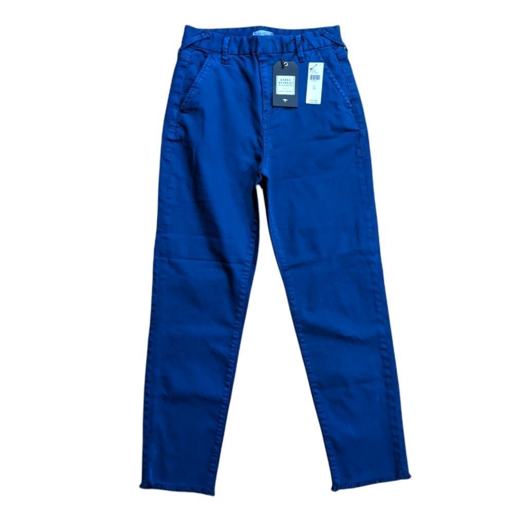 NWT Anthropologie Serra Retreat by Joie Rucker Women's Navy Pants Size 00/24
